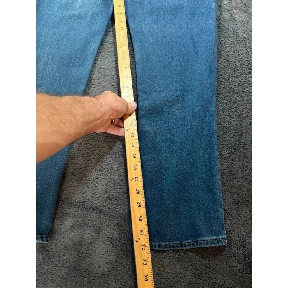 True Religion‎ Mens Rocco Skinny Jeans Medium Wash Blue Denim 38x32 Inseam NWT